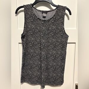 Ann Taylor XS Black And White Tank Suiting